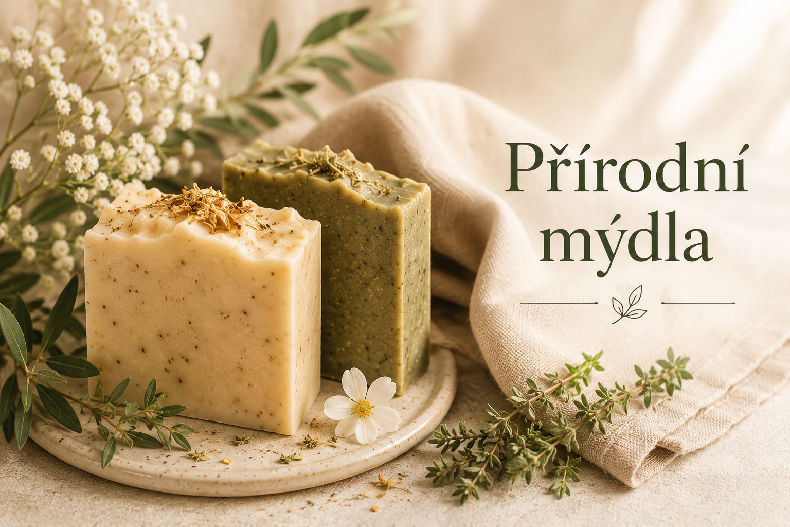Přírodní mýdla